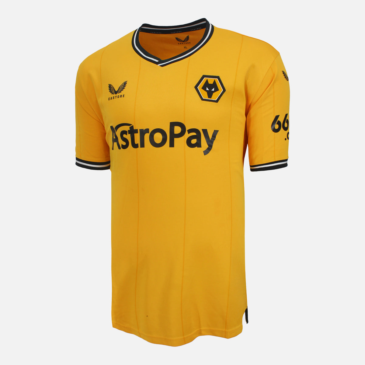 2023-24 Wolves Home Shirt [New] XL — Authentic Wolves home football shirt from the 2023-24 season | The Vault