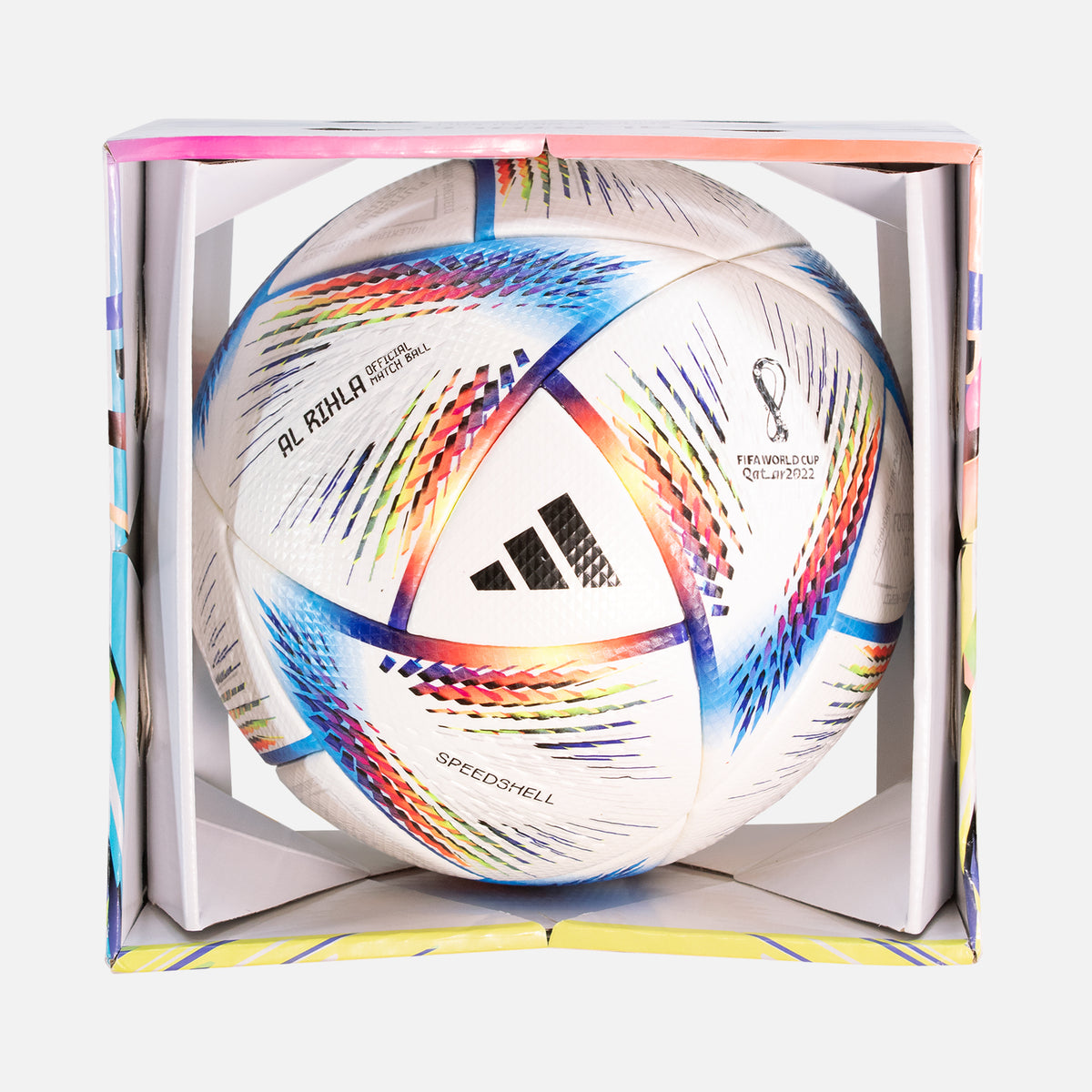 Adidas World Cup 2022 Ball Qatar Pro Flight [New] — Ready to collect or play, licensed football made by Adidas | The Vault