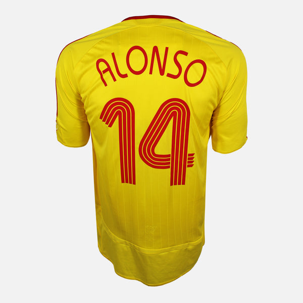 2006-07 Liverpool Away Shirt Alonso 14 [Perfect] XL