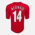 Xabi Alonso Signed Liverpool Shirt 2005 Istanbul Final Home [14]