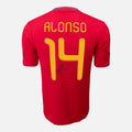 Xabi Alonso Signed Spain Shirt 2010 World Cup [14]