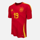 Lamine Yamal Signed Spain Shirt Euro 2024 Home [19]