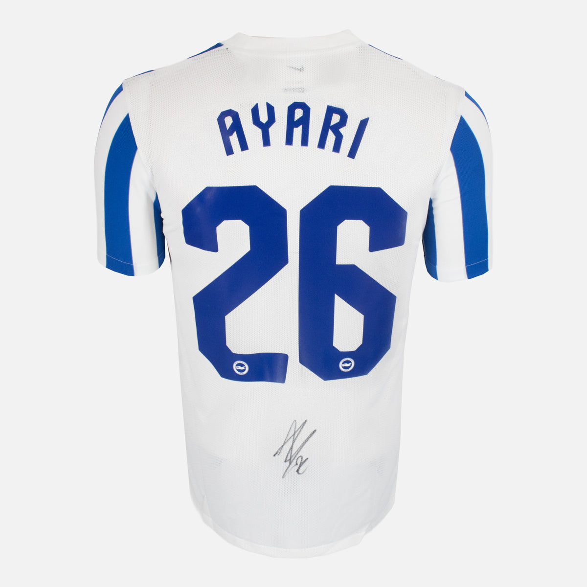 Yasin Ayari Signed Brighton & Hove Albion Shirt [26] — Brighton & Hove Albion signed shirt | The Vault