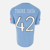 2010-11 Manchester City Home Shirt Yaya Toure 42 FA Cup [New] S