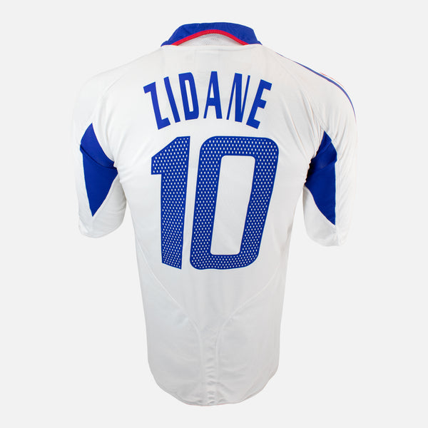 ウェア 2002 FRANCE ZIDANE  shirt Zidane-10-France-Away-Shirt-