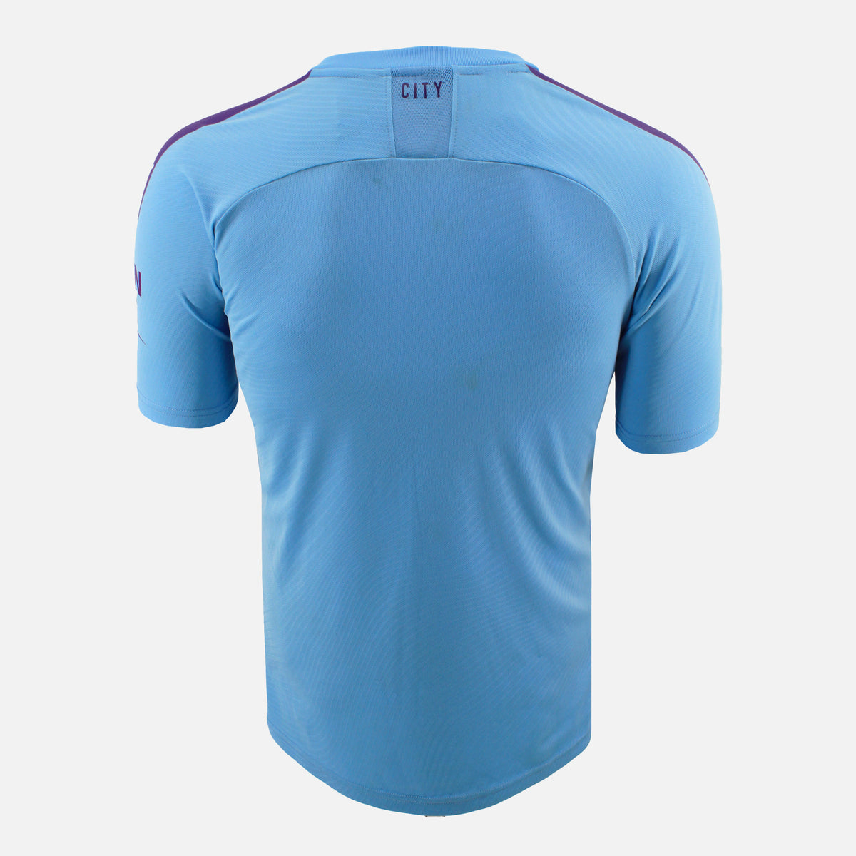 2019-20 Manchester City Home Shirt [Excellent] S — Looking after your Manchester City Home jersey | The Vault