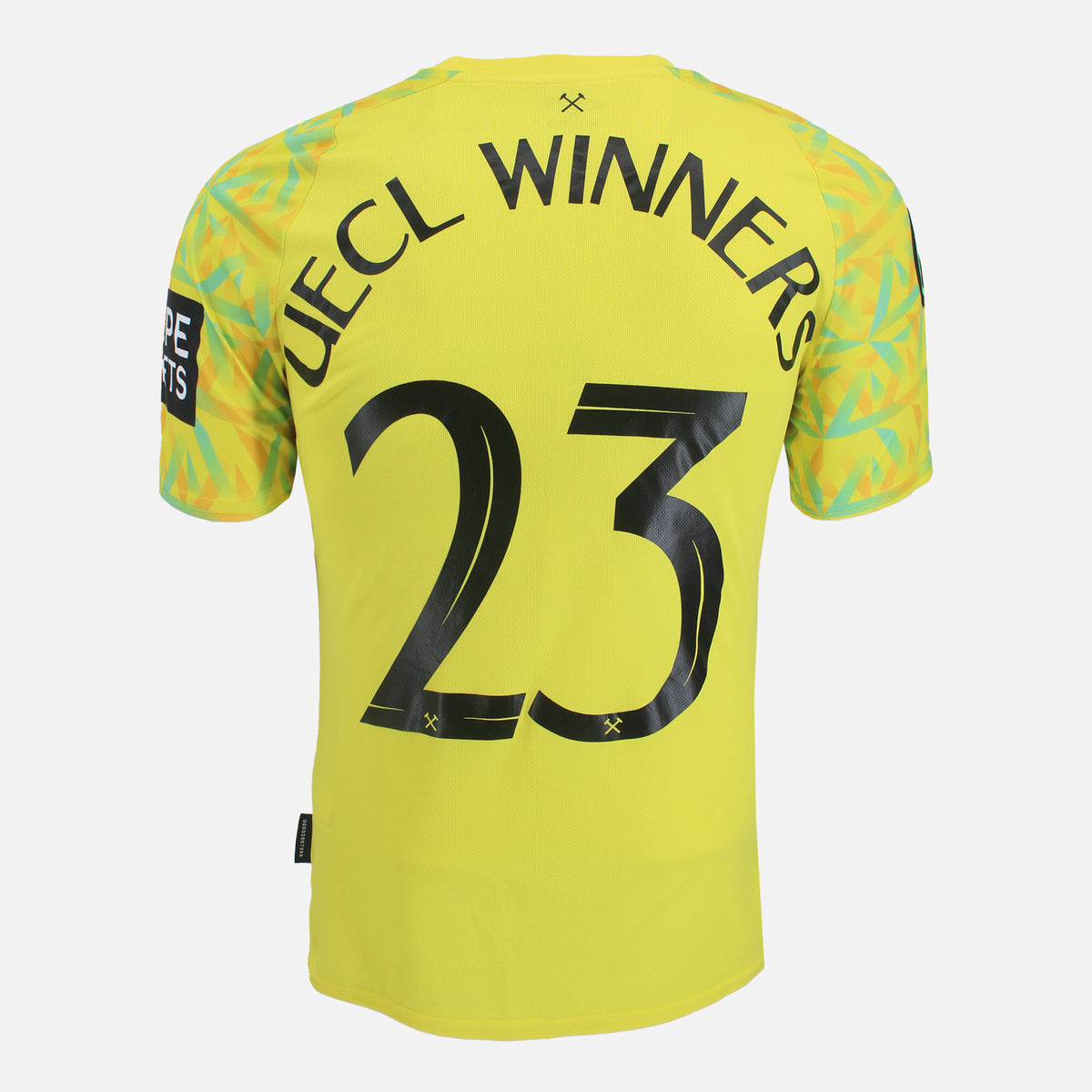 2023 West Ham Goalkeeper Shirt UECL Winners [Perfect] S — Original West Ham United goalkeeper football shirt from the 2023 season | The Vault