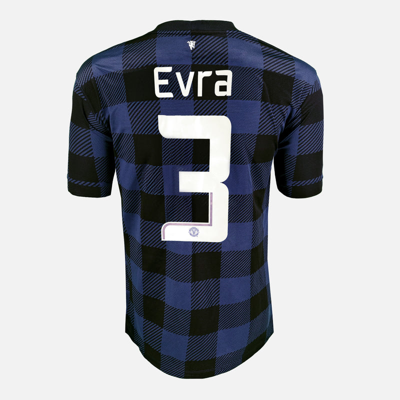 2013-14 Manchester United Away Shirt Evra 3 [Perfect] XL