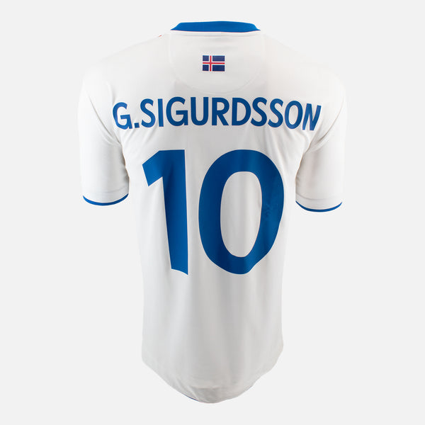 2016 Iceland Away Shirt G.Sigurdsson 10 v France [New] XXL