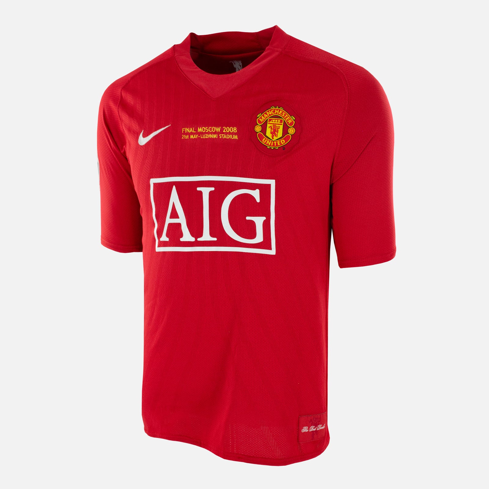 Manchester United 2008 Moscow Winners Home Shirt | Nike