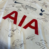 Squad Signed Tottenham Hotspur Shirt 2019 CL Final [20 Autographs]