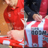 Squad Signed Brentford Shirt 2021-23 Home [18 Autographs]