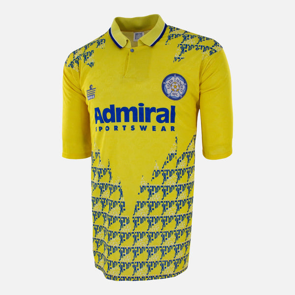 Leeds United Yellow Away Shirt 1992