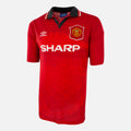 1994-96 Manchester United Home Shirt [Perfect] XL