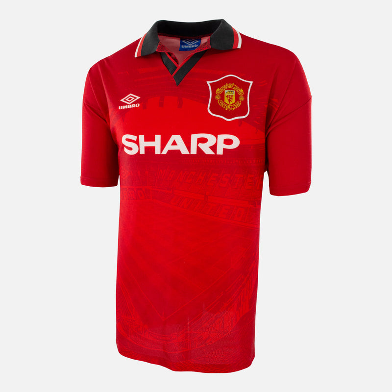 1994-96 Manchester United Home Shirt [Perfect] XL – The Vault