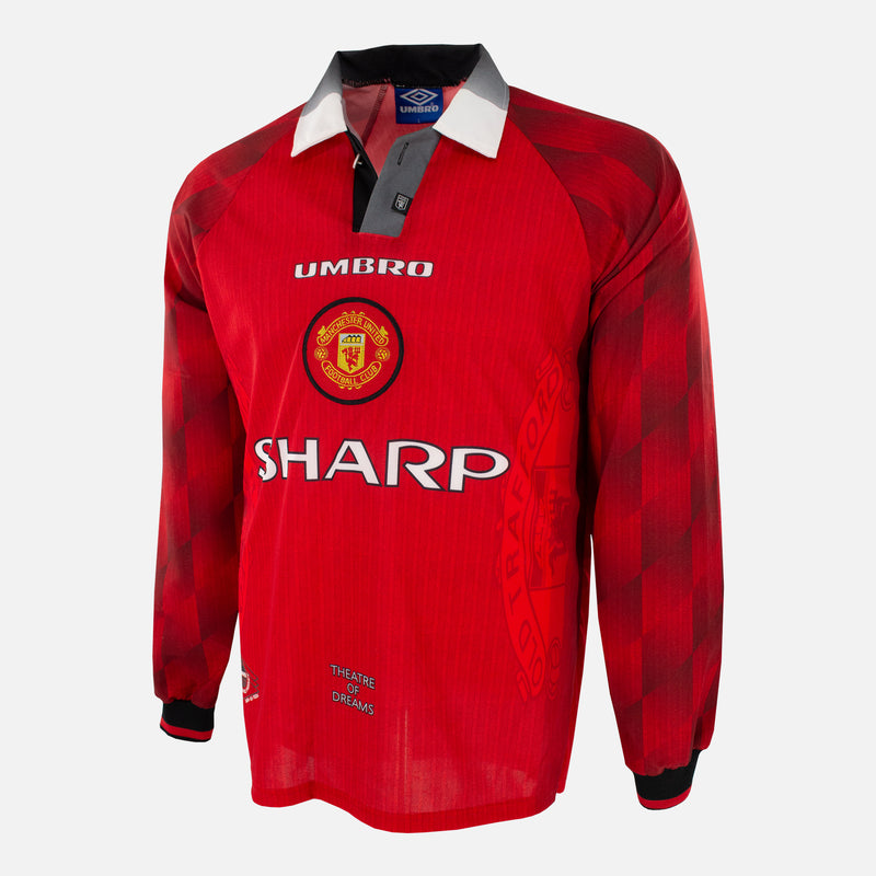 Maillot de football domicile Manchester United Umbro vintage 1996 / 98 Maillot de football domicile Manchester United Umbro vintage 1996 / 98