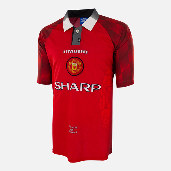 Retro Manchester United Shirt Sharp Umbro