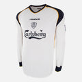 2001-03 Liverpool Away Shirt long sleeve [Good] XL