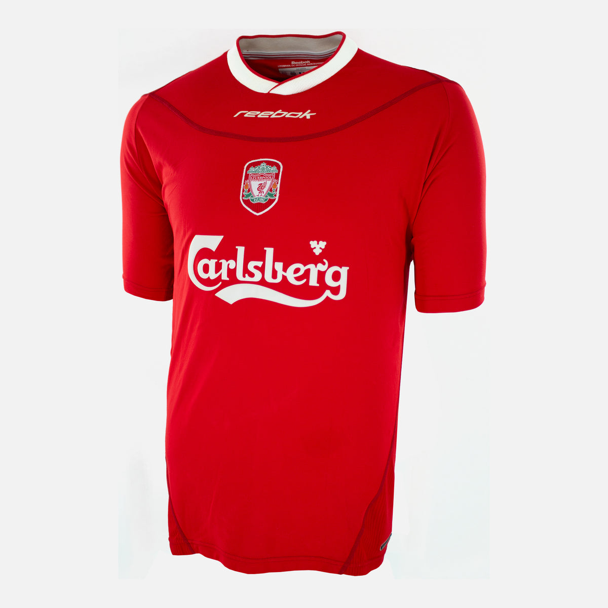 2002-04 Liverpool Home Shirt [Perfect] M — Verified official Liverpool shirt, condition graded | The Vault