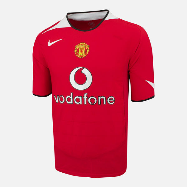 Manchester United 2004 Home Shirt Vodafone Nike