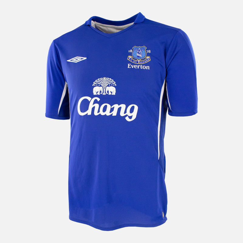 Everton Home Blue Shirt 2005