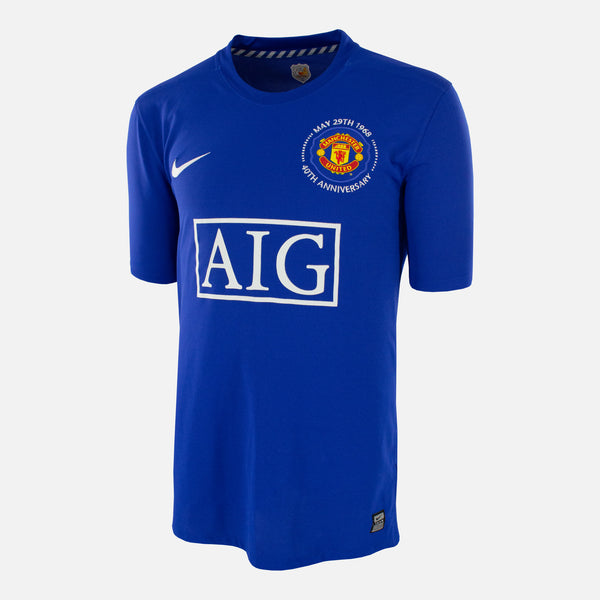 Manchester United Blue Anniversary Kit Shirt