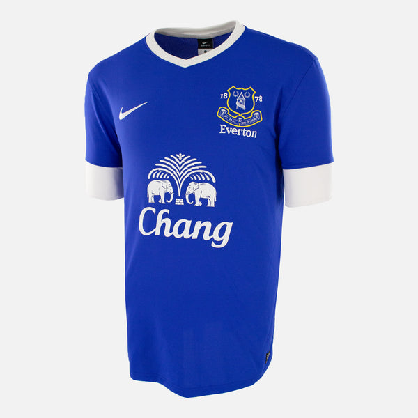 2012-13 Everton Home shirt classic football kit blue