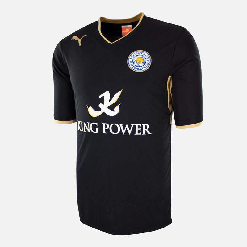 Leicester city black hot sale and gold kit