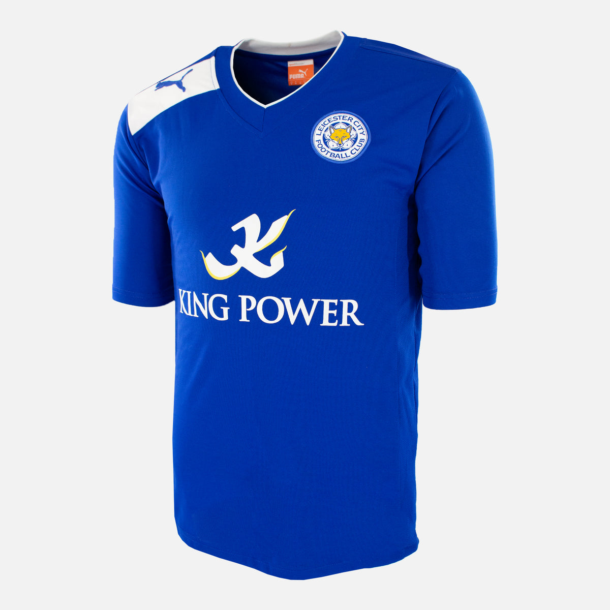 2012-13 Leicester City Home Shirt [Excellent] M — Verified official Leicester City shirt, condition graded | The Vault