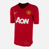 2012-13 Manchester United Home Shirt Nike 20th Premier League Title Football Jersey