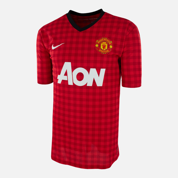 Manchester United Shirt Kit AON Red Nike 2012-13