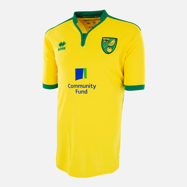 2016-17 Norwich City home shirt classic football kit
