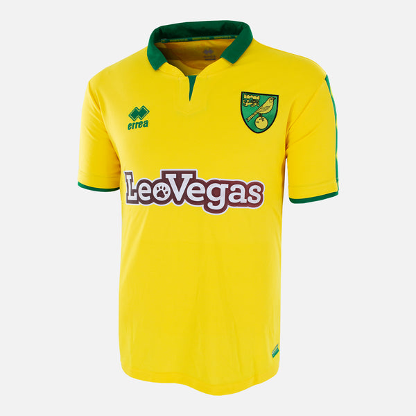 2017-18 Norwich City Home shirt classic football kit