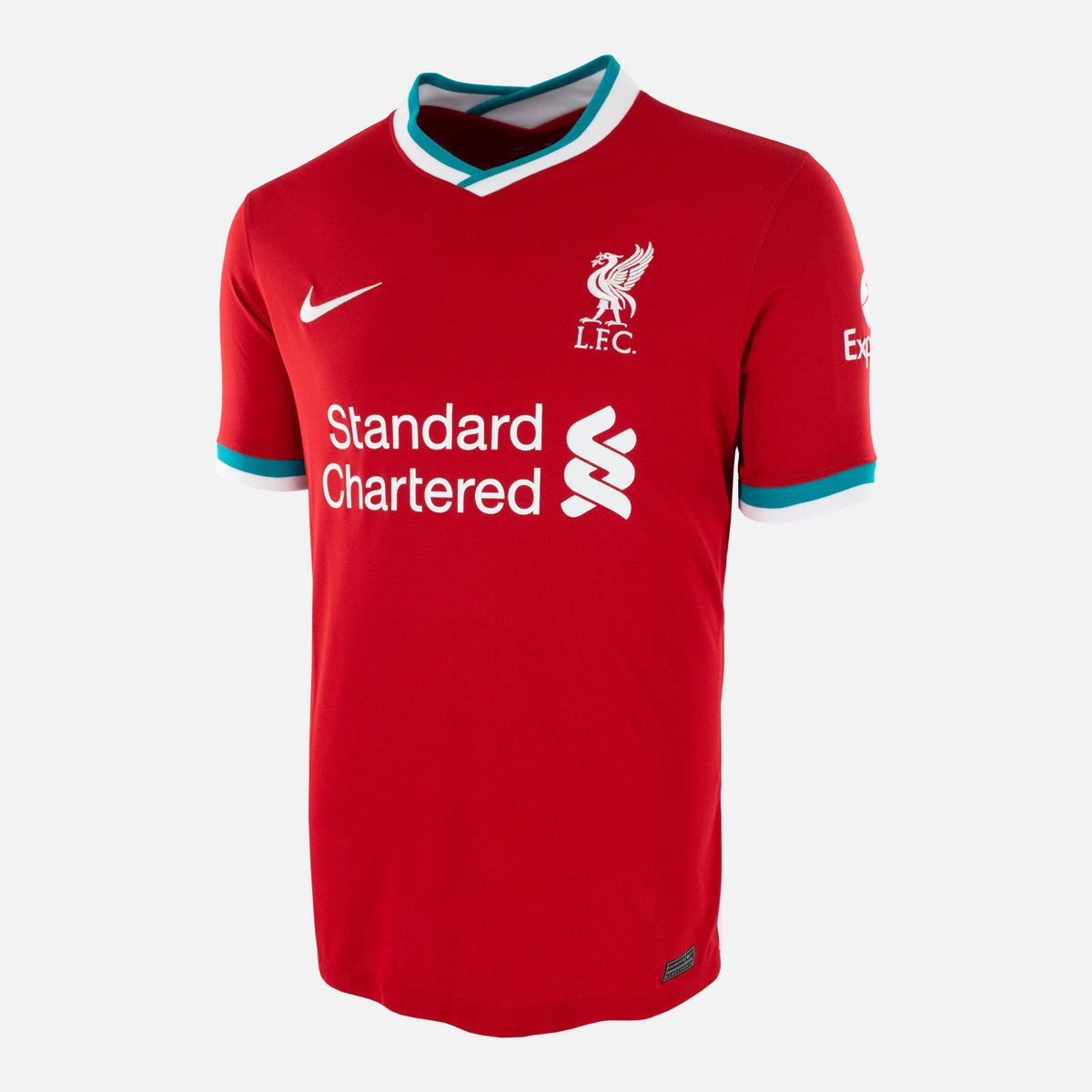 2020-21 Liverpool Home Shirt PL badge [New] M — Original and official Liverpool shirt, brand new with tags | The Vault