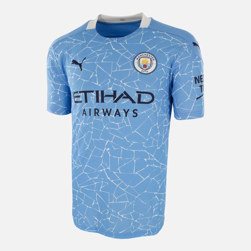 Kevin De Bruyne Signed Manchester City Shirt 2020-21 Home [17]