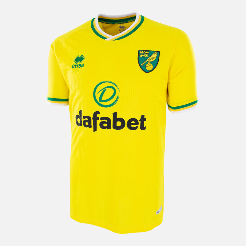 2020-21 Norwich City Home shirt championship winners classic football kit