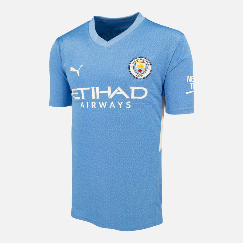 Rodri Signed Manchester City Shirt 2021-22 Home [16]