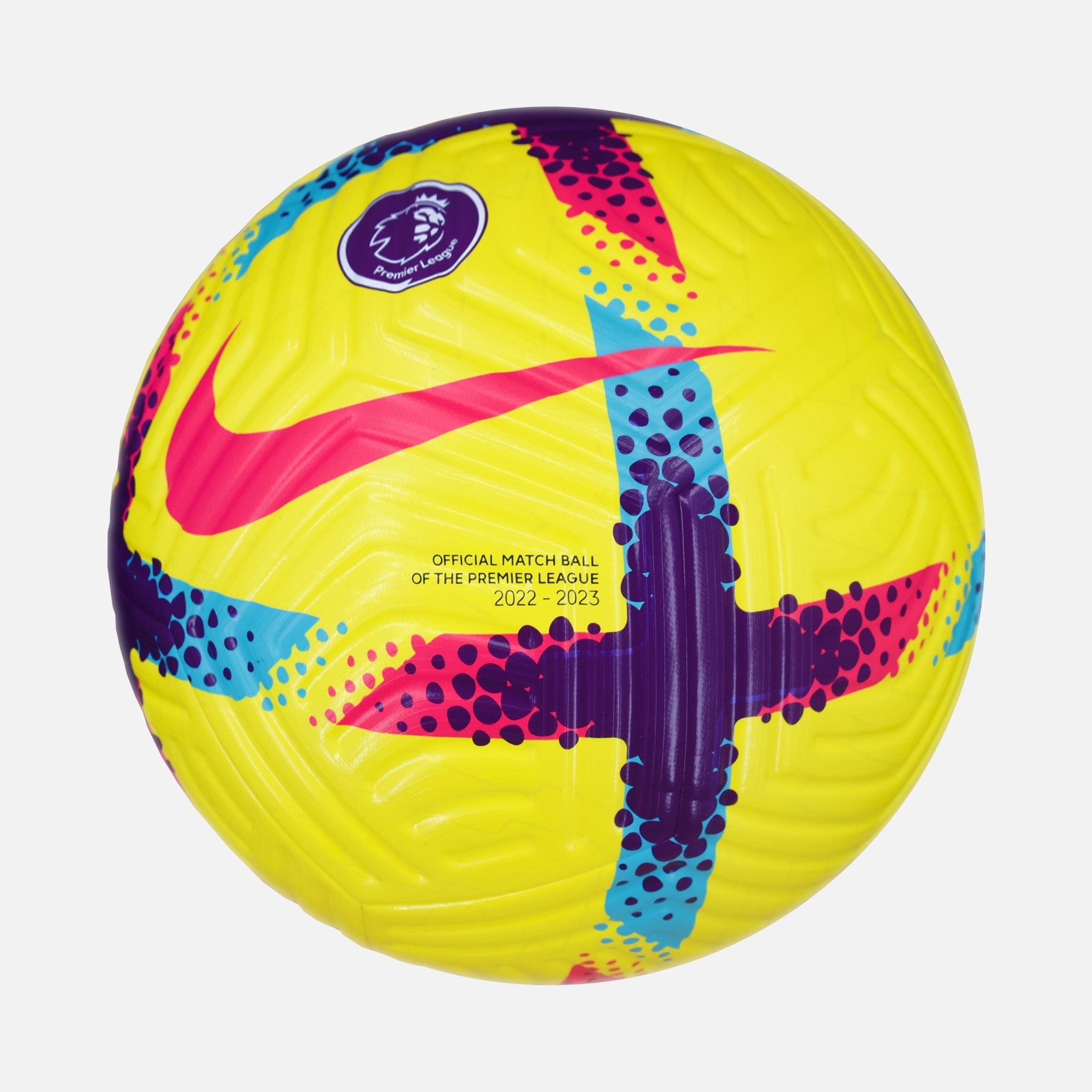 nike premier league ball yellow