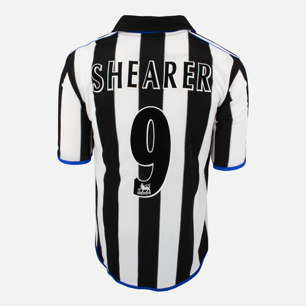 2000-01 Newcastle United Home Shirt Shearer 9 [Perfect] L