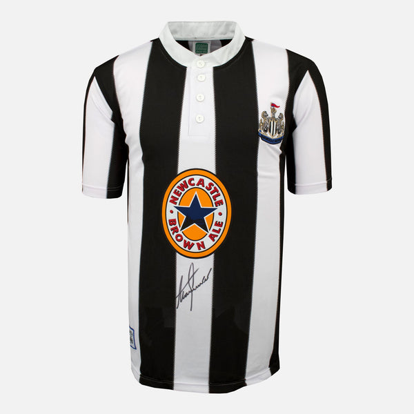Alan Shearer Front Signed Newcastle Shirt