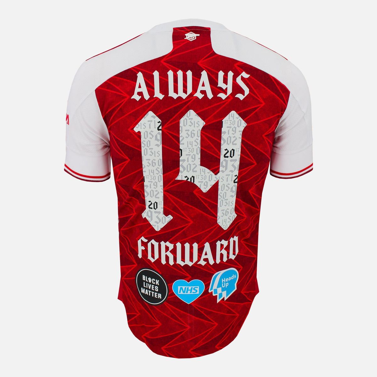 2020 Arsenal Home Shirt FA Cup Final Always 14 Forever Pro Version [New] S — Original and official Arsenal shirt, brand new with tags | The Vault