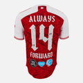 2020 Arsenal Authentic Home Shirt FA Cup Final Always 14 Forever [New] S