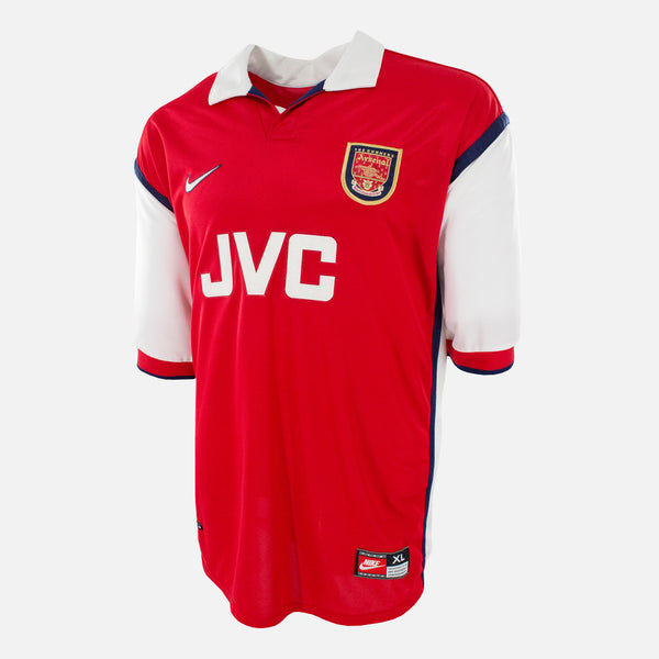 Arsenal 1998-99 Home Kit Red JVC Shirt