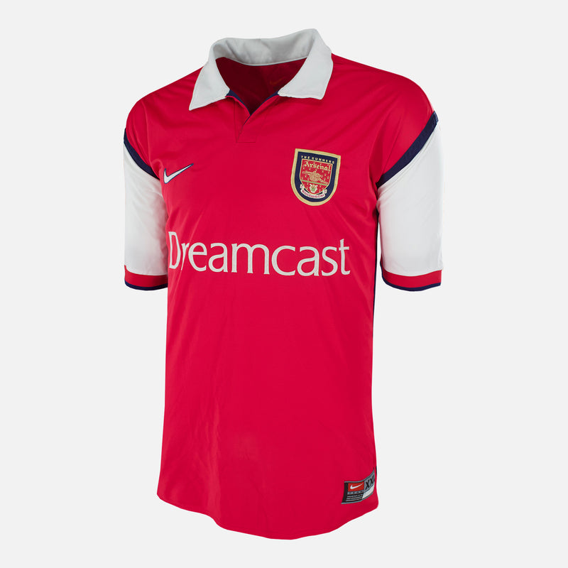 Arsenal Home Shirt 1999 2000 Nike Kit retro