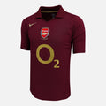 2005-06 Arsenal Home Shirt Redcurrant [Perfect]