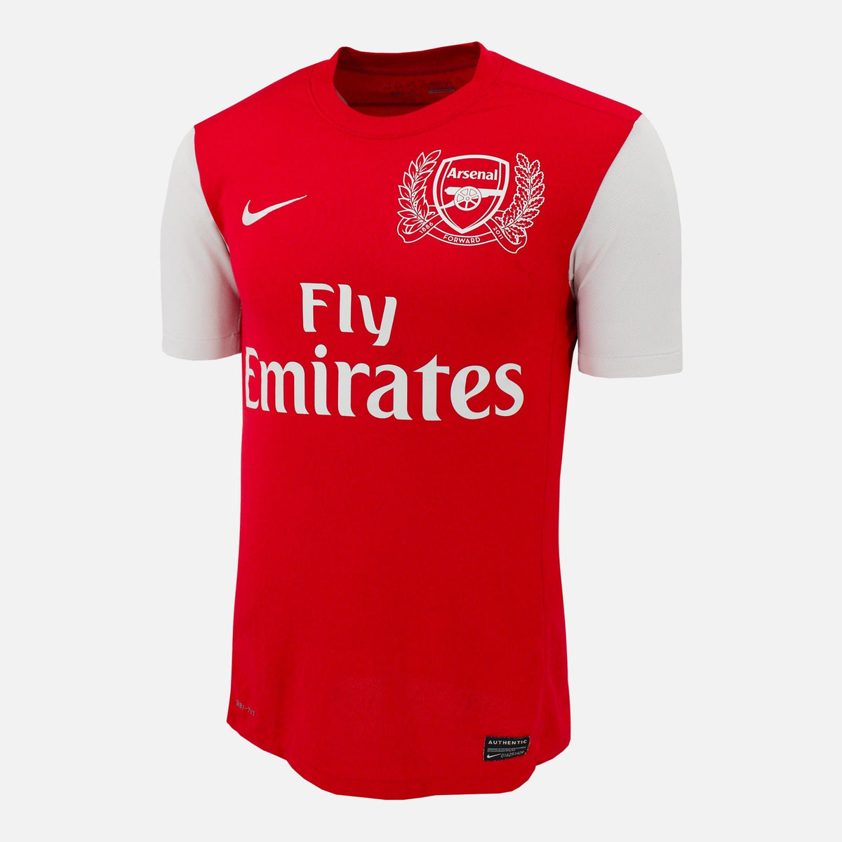2011-12 Arsenal Home Shirt 125th Anniversary [Excellent] S — Verified official Arsenal shirt, condition graded | The Vault