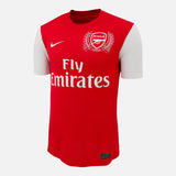 2011-12 Arsenal Home Shirt 125th Anniversary [Excellent] S
