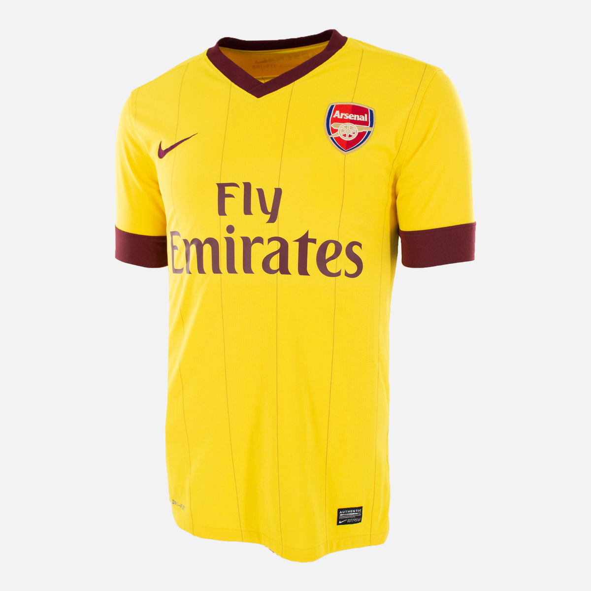 2010-13 Arsenal Away Shirt [Excellent] S — Verified official Arsenal shirt, condition graded | The Vault