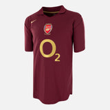 Thierry Henry Signed Arsenal Shirt 2005 06 Home Highbury