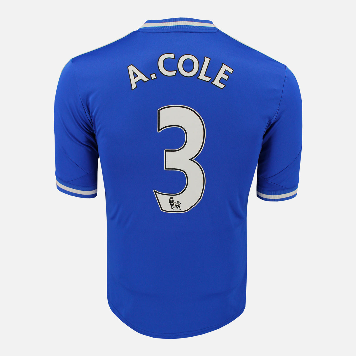 2013-14 Chelsea Home Shirt A.Cole 3 [Perfect] S — Verified official Chelsea shirt, condition graded | The Vault
